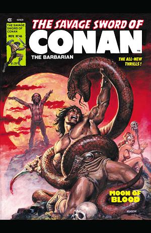 The Savage Sword Of Conan #46  cover