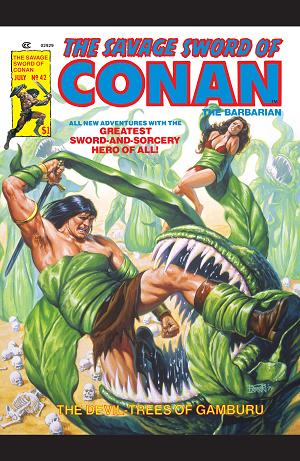 The Savage Sword Of Conan #42  cover