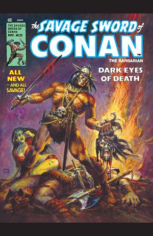 The Savage Sword Of Conan #35  cover