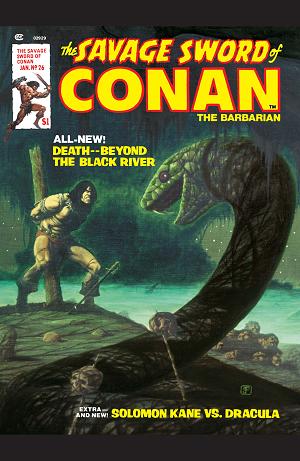 The Savage Sword Of Conan #26  cover