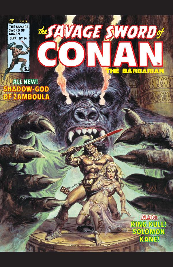 The Savage Sword Of Conan #14  cover