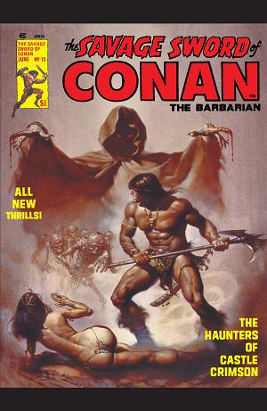 The Savage Sword Of Conan #12  cover