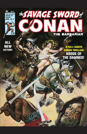 The Savage Sword Of Conan #11  cover