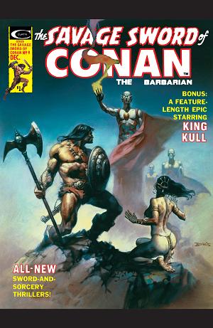 The Savage Sword Of Conan #9 cover