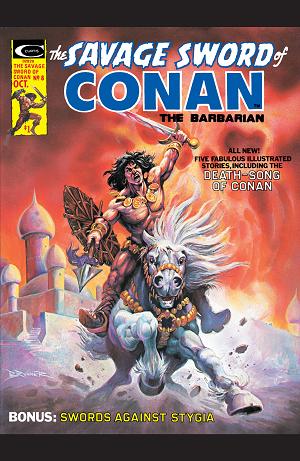 The Savage Sword Of Conan #8 cover