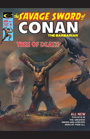 The Savage Sword Of Conan #5  cover