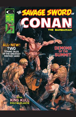 The Savage Sword Of Conan #3 cover
