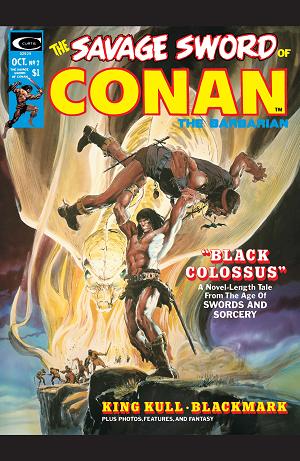The Savage Sword Of Conan #2  cover
