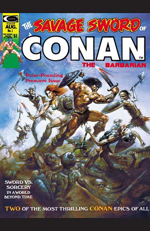 The Savage Sword Of Conan #1  cover