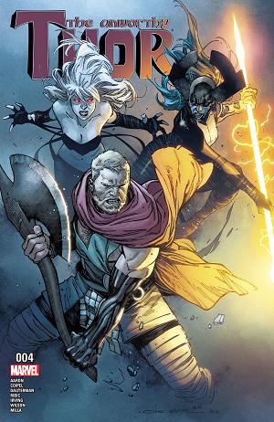 The Unworthy Thor #4 cover