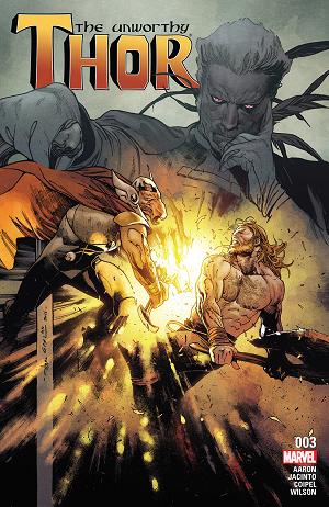 The Unworthy Thor #3 cover