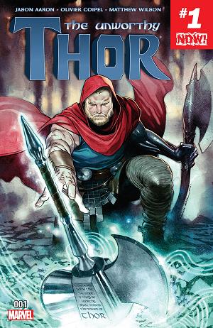 The Unworthy Thor #1 cover