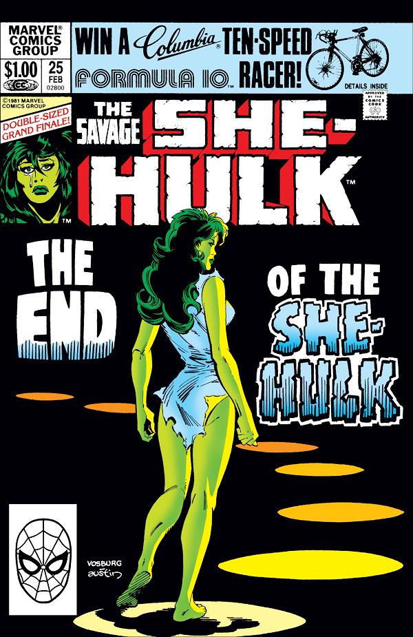 The Savage She-Hulk #25 cover