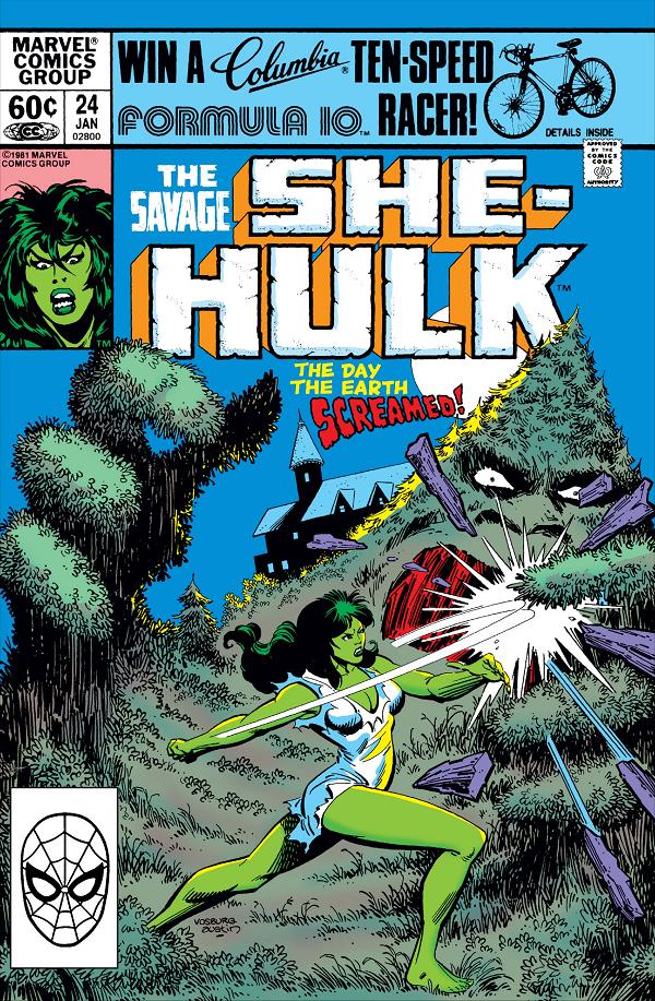 The Savage She-Hulk #24 cover