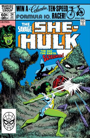 The Savage She-Hulk #24 cover