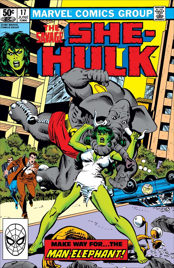 The Savage She-Hulk #17 cover
