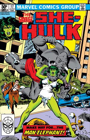 The Savage She-Hulk #17 cover