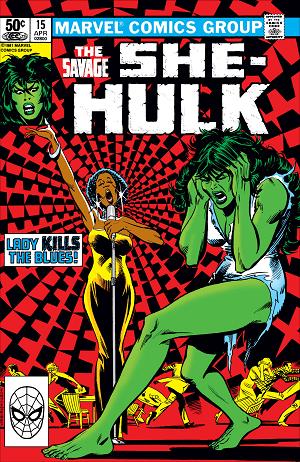 The Savage She-Hulk #15 cover