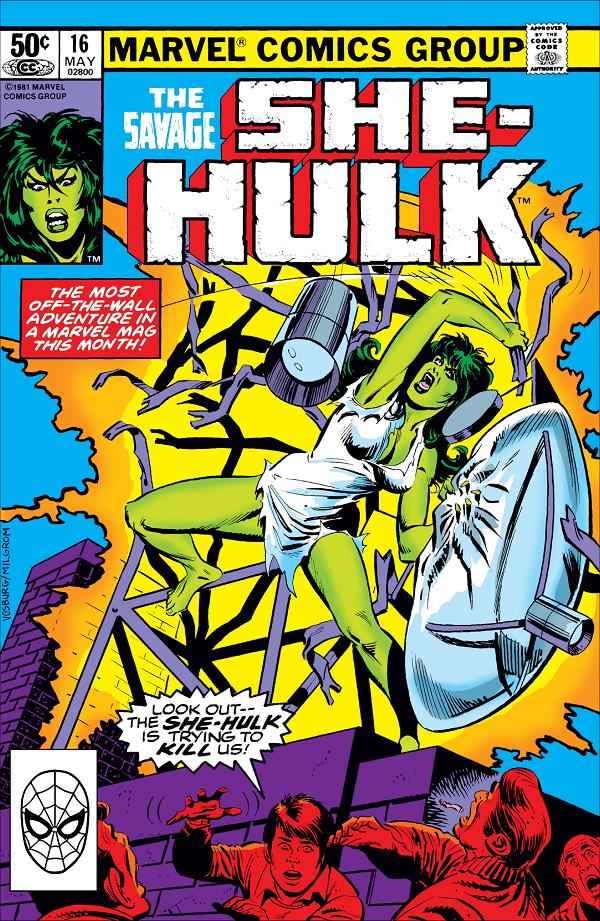 The Savage She-Hulk #16  cover