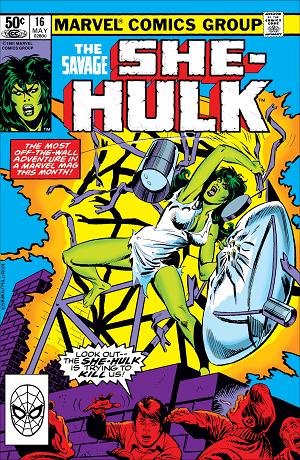 The Savage She-Hulk #16 cover