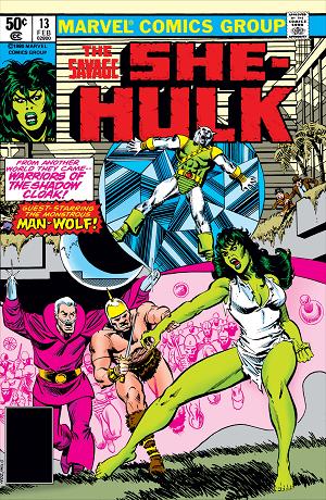 The Savage She-Hulk #13 cover