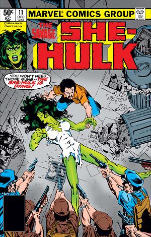 The Savage She-Hulk #11 cover