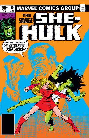 The Savage She-Hulk #10 cover