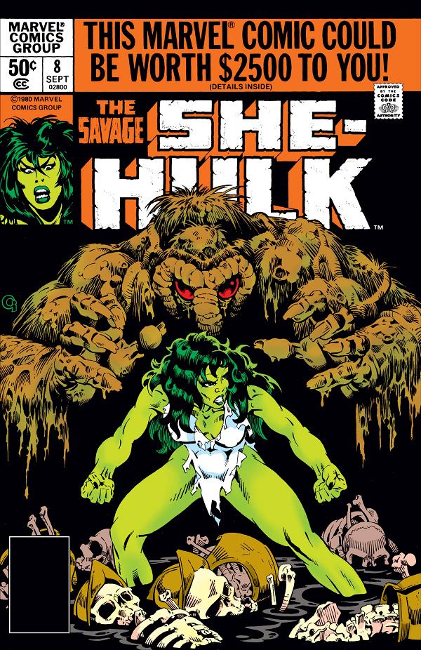 The Savage She-Hulk #8  cover