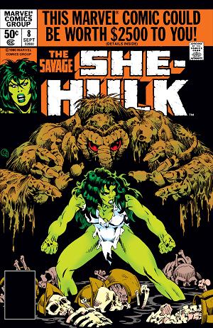 The Savage She-Hulk #8 cover
