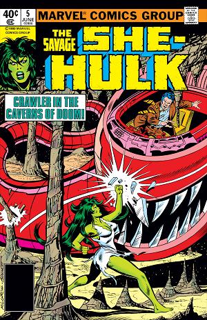 The Savage She-Hulk #5 cover