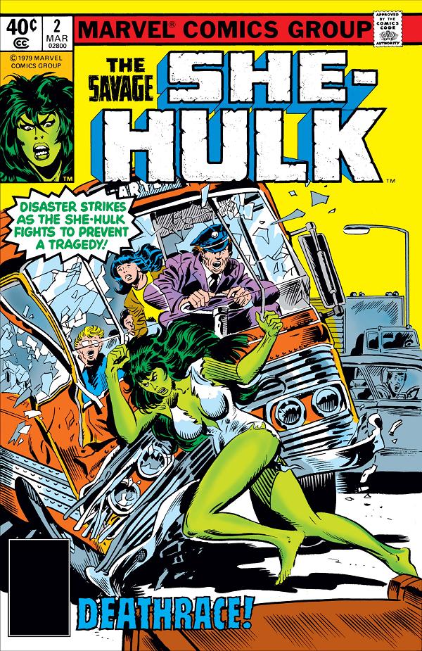 The Savage She-Hulk #2  cover