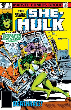 The Savage She-Hulk #2 cover