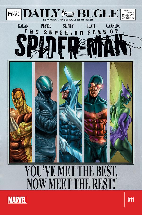 The Superior Foes Of Spider-Man #11 cover