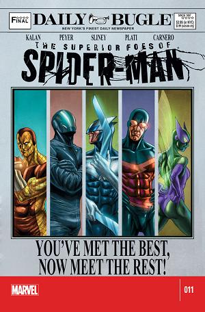 The Superior Foes Of Spider-Man #11 cover