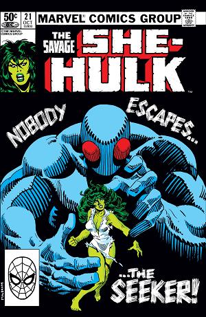 The Savage She-Hulk #21 cover