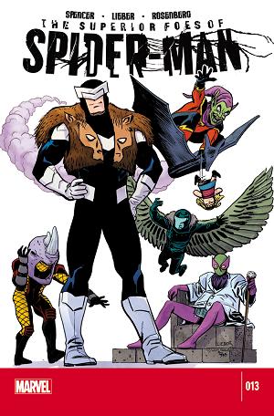 The Superior Foes Of Spider-Man #13 cover