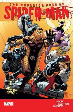 The Superior Foes Of Spider-Man #4 cover