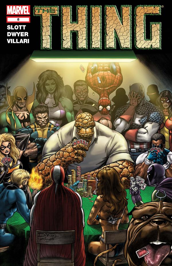 The Thing #8 cover