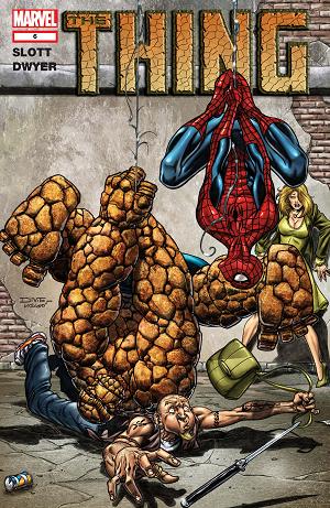 The Thing #6 cover
