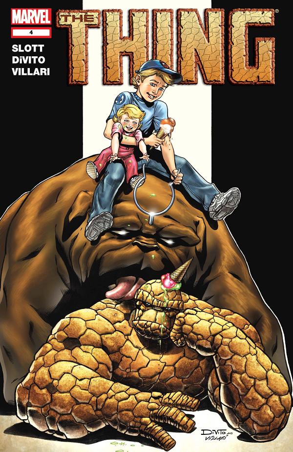 The Thing #4 cover