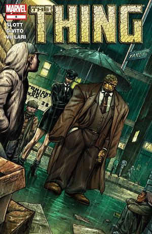 The Thing #5 cover