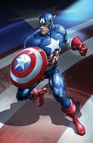 Captain America #7 CLAYTON CRAIN VIRGIN VARIANT [1:50] cover