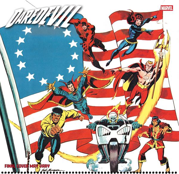 Daredevil #1 SAL BUSCEMA BICENTENNIAL CALENDAR HIDDEN GEM VARIANT [1:50] cover
