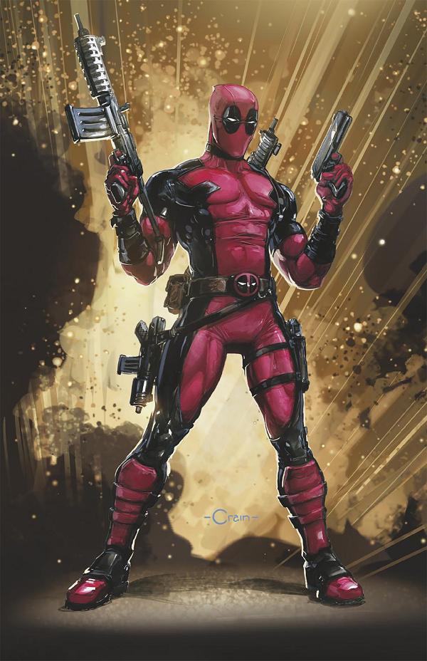 Wade Wilson: Deadpool #1 CLAYTON CRAIN VIRGIN VARIANT [1:50] cover