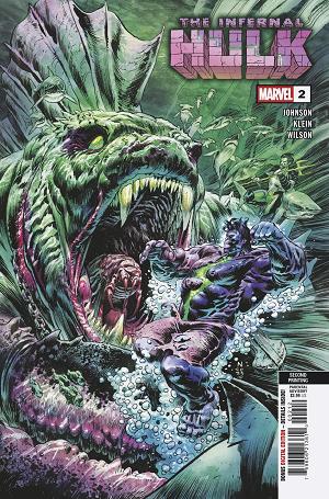 Infernal Hulk #2 NIC KLEIN 2ND PRINTING VARIANT cover
