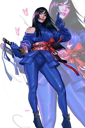 Psylocke: Ninja #2 JOSHUA SWABY VIRGIN VARIANT [1:50] cover