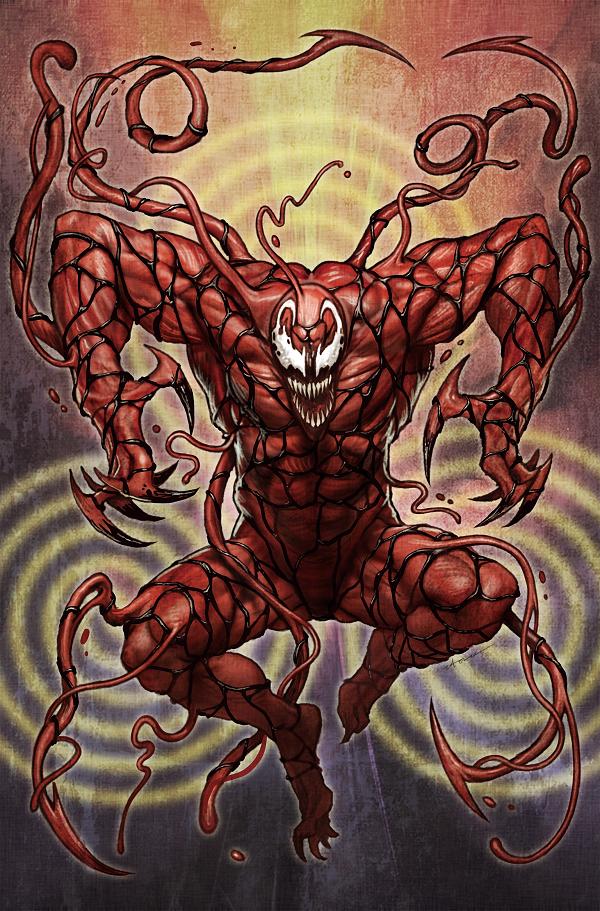 Amazing Spider-Man/Venom: Death Spiral #1 STONEHOUSE CARNAGE VIRGIN VARIANT [DS] [1:50] cover
