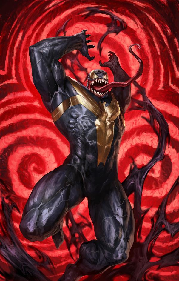 Amazing Spider-Man/Venom: Death Spiral #1 SKAN VENOM VIRGIN VARIANT [DS] [1:100] cover