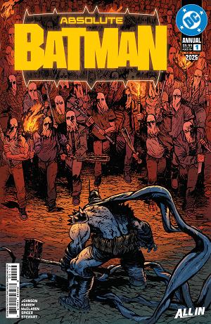 Absolute Batman 2025 Annual #1 cover