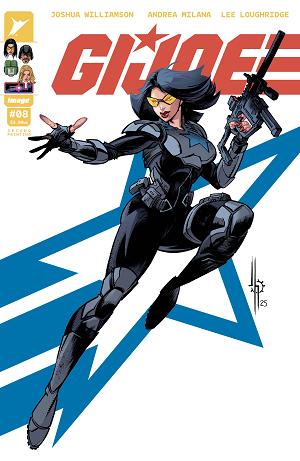 Gi Joe #8 CVR A JASON HOWARD LADY JAYE CVR cover
